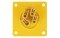CEE 16A 110V 4p Socket Female Yellow IP44