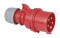 CEE 16A 400V 5p Plug Male Red IP44