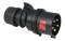 CEE 32A 400V 5p Plug Male Black IP44