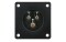 CEE 16A 240V 3p Socket Male Black IP44