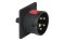 CEE 16A 400V 5p Socket Male Black IP44