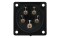 CEE 16A 400V 5p Socket Male Black IP44