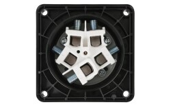 CEE 125A 400V 5p Socket Male Black IP67