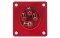 CEE 16A 400V 4p Socket Female Red IP44
