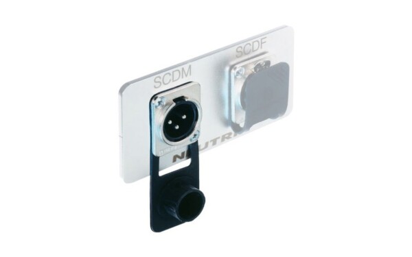 Rubber sealing cover for XLR D-size male & NL2/4