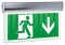 Location : Lampe de sortie de secours, réversible utilisable aussi comme lampe de secours