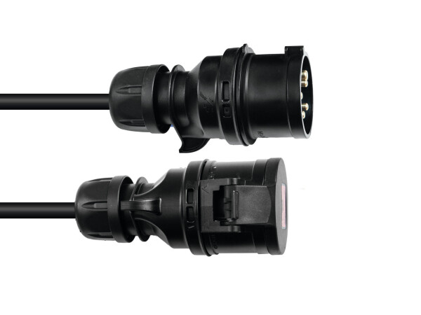 CEE Extension 16A 5x2.5 5m Black Edition