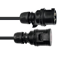 CEE Extension 16A 5x2.5 10m Black Edition