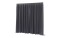 P&D Curtain - Dimout 260gr/m² Pleated Dark gray 300x300cm