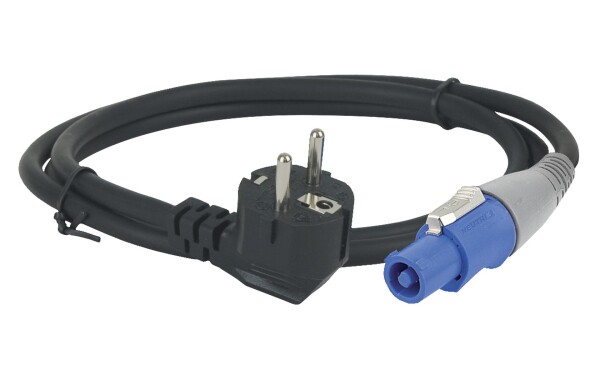 Powercable Pro Power connector to Schuko 1,5 m 3x 1,5 mm2