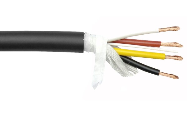 SPK-425 MKII Stage Speakercable 4 x 25 mm Twist protection 50 m on spool Black jacket