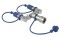 CO2 3/8 Q-Lock 2-way combiner
