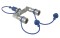 CO2 3/8 Q-Lock 2-way splitter