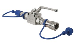 CO2 Q-Lock Shut-off valve
