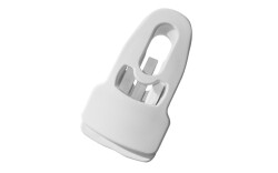 Midi Clip White