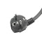 Adam Hall 19" Parts 87471 USB - 8-fach 19" Steckdosenleiste mit Schalter und 2 USB-Ladebuchsen