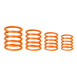 RP 5555 ORG 1 - Universal Ring Pack, Electric Orange