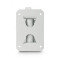 SP WMBS 20 W - Tilt and Swivel Wall Mount for Speakers up to 20 kg, white