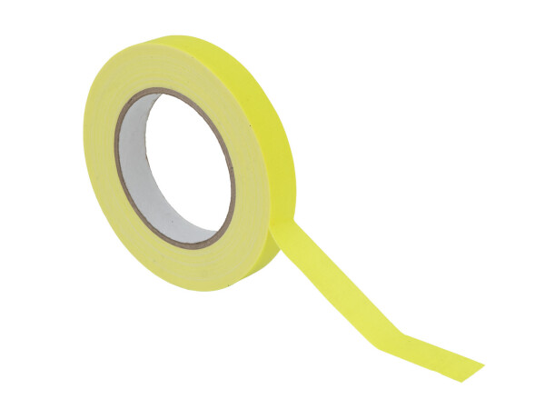 Gaffa Tape 19mm x 25m neon-yellow UV-active