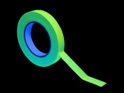 Gaffa Tape 19mm x 25m neon-yellow UV-active