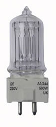 GE 88460 A1/244 Halogenlampe 500 W, 240 V, GY9.5
