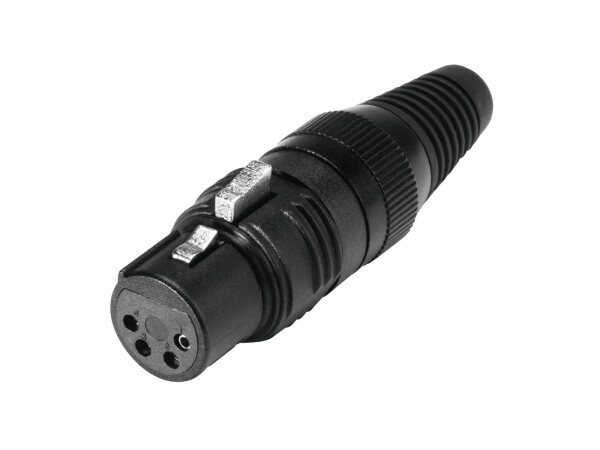 XLR socket 4pin HI-X4CF-G