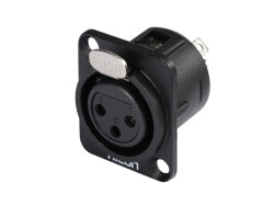 XLR mounting plug 3pin HI-X3DF-M
