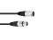 XLR Kabel 3pol 0,5m sw Neutrik