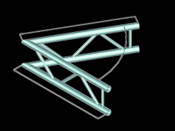 BILOCK E-GL22 C20-V 2-way Corner 60°