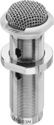 Einbaumikrofon, Kugel, 40-17000 Hz weiss