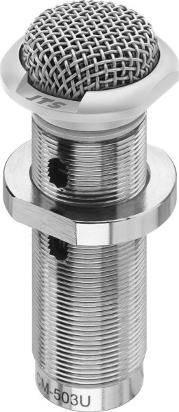 Einbaumikrofon, Halbniere, 40-12000 Hz weiss