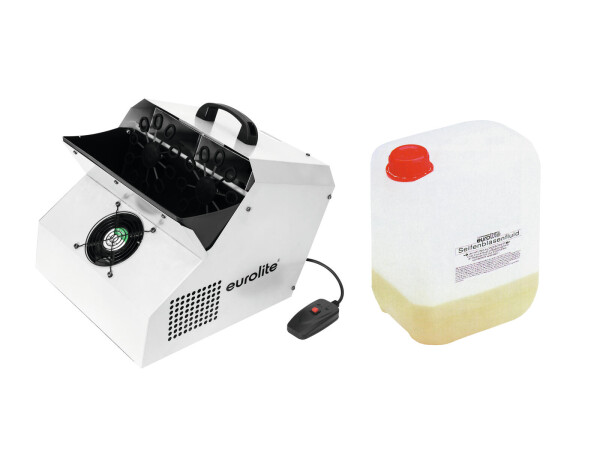 Set SD-201 DMX Bubble machine + bubble concentrate for 5l