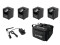 Set 4x AKKU UP-1 + SB-4 Soft-Bag + QuickDMX Funksender