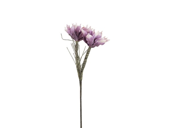 Magnolia Branch (EVA), artificial, violet