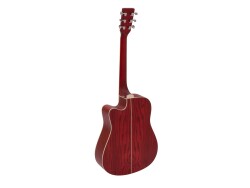 JK-510 Western guitar, cutaway, grained